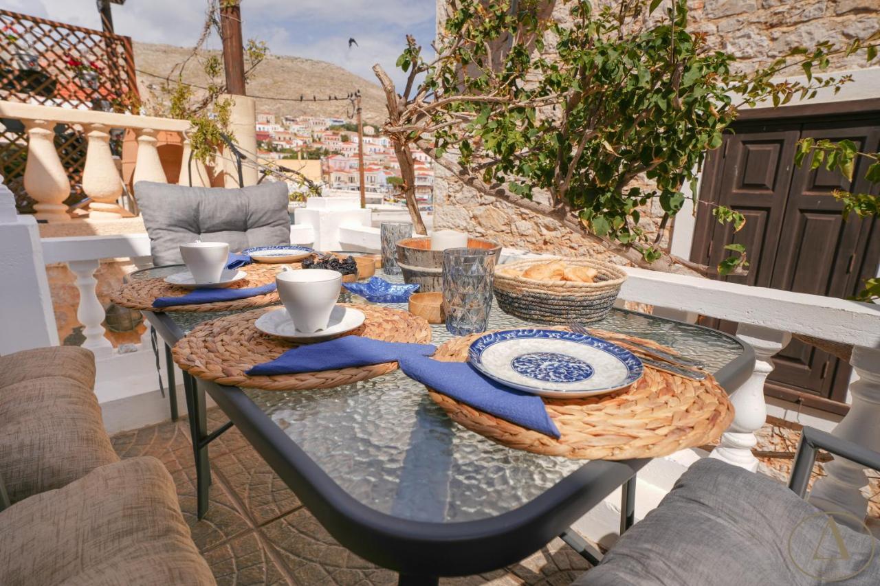 Mansion House Villa Chalki Town Exterior photo